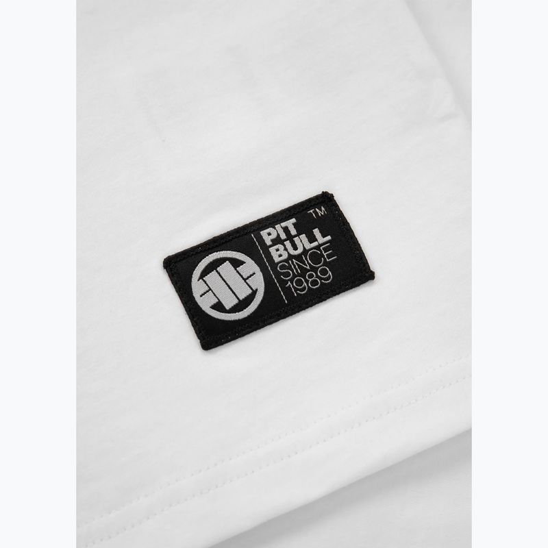 Pitbull Strength & Respect férfi póló fehér 8
