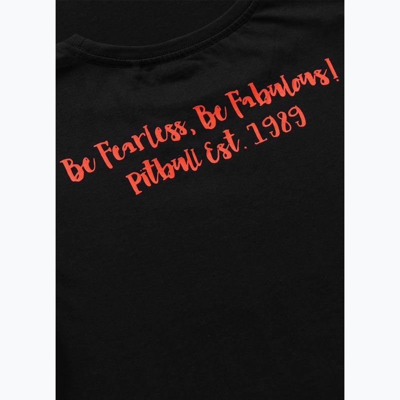 Pitbull női póló Happy Pit 2 fekete 6