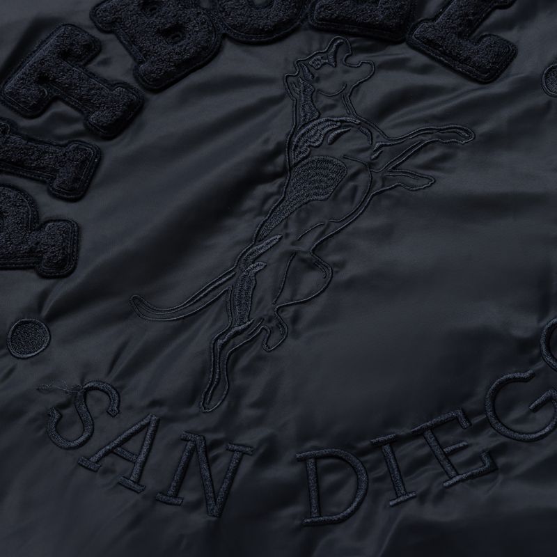 Férfi bomberdzseki Pitbull Hacket Washed Bomber dark navy 6