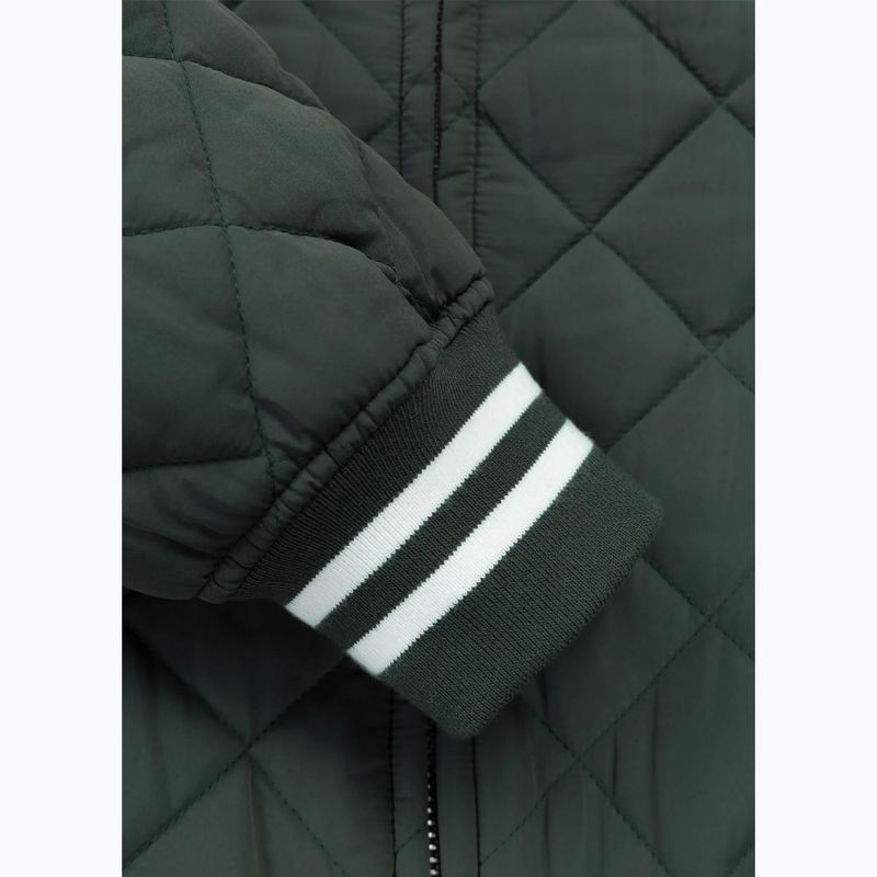 Férfi dzseki Pitbull Jupiter Padded Baseball dark green 9