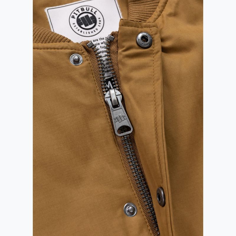 Férfi dzseki Pitbull Radford Baseball honey yellow 7