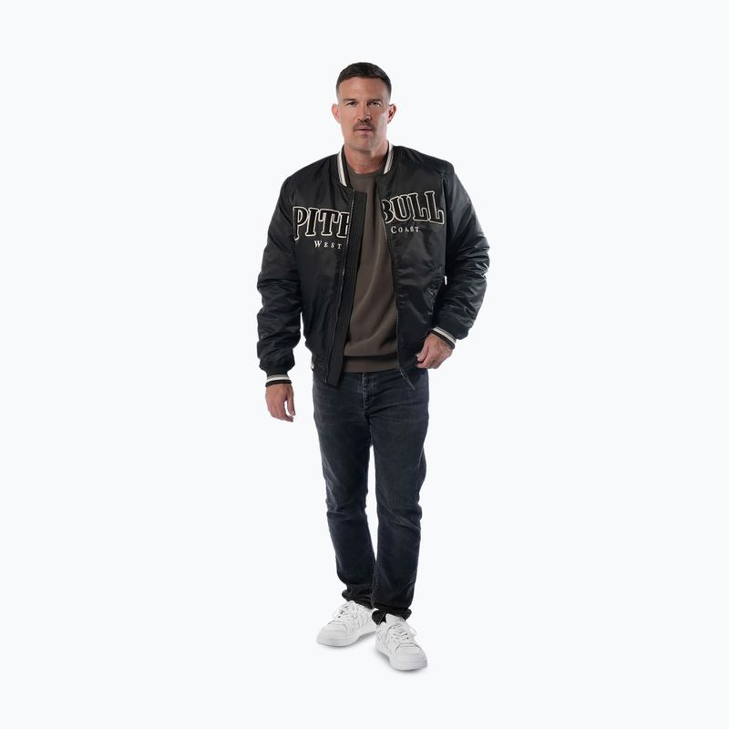 Férfi dzseki Pitbull Detroit Baseball black 2