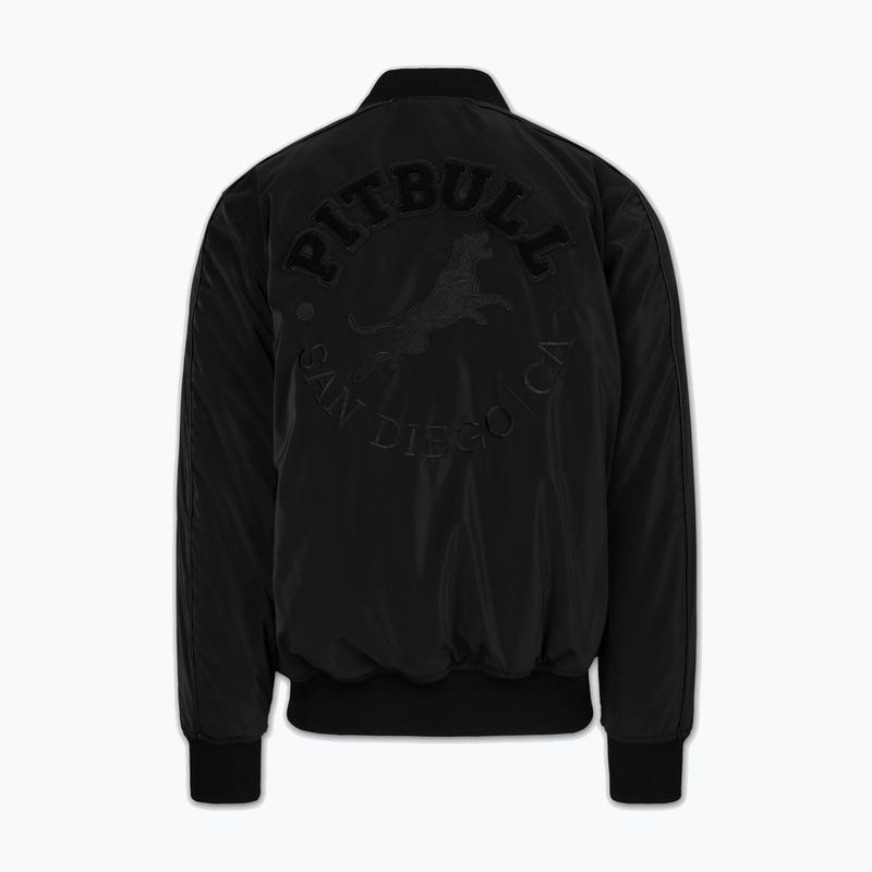 Férfi dzseki Pitbull Manolito Baseball black/black 7