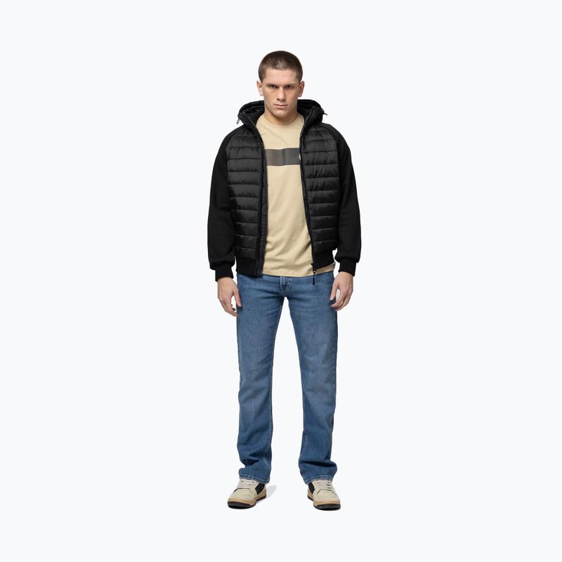 Férfi dzseki Pitbull Palomar Padded Hooded Hybrid black 2