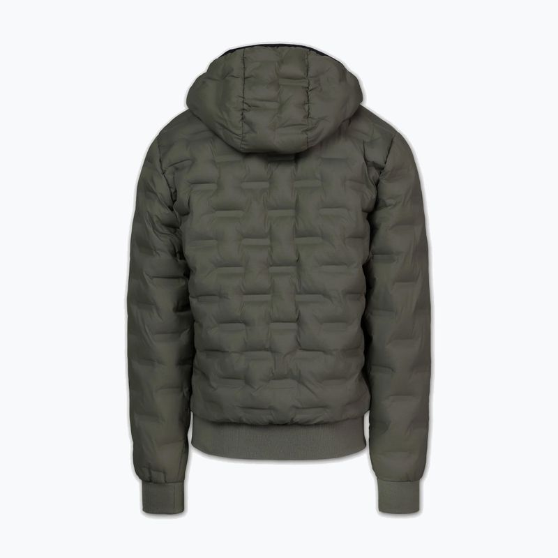 Férfi télikabát Pitbull Fisk Quilted Hooded olive 4