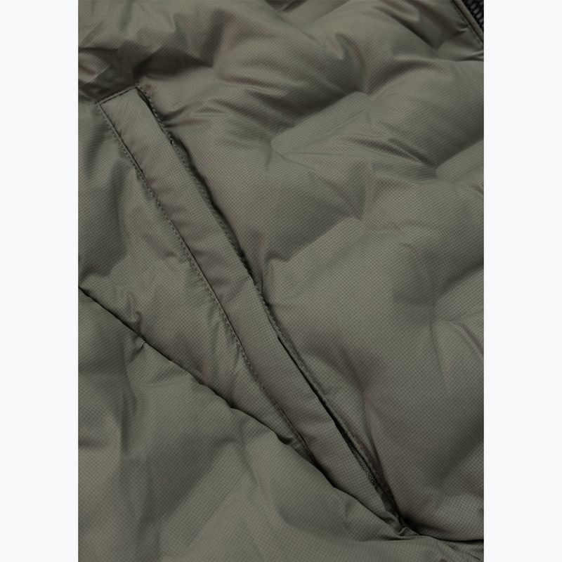 Férfi télikabát Pitbull Fisk Quilted Hooded olive 8