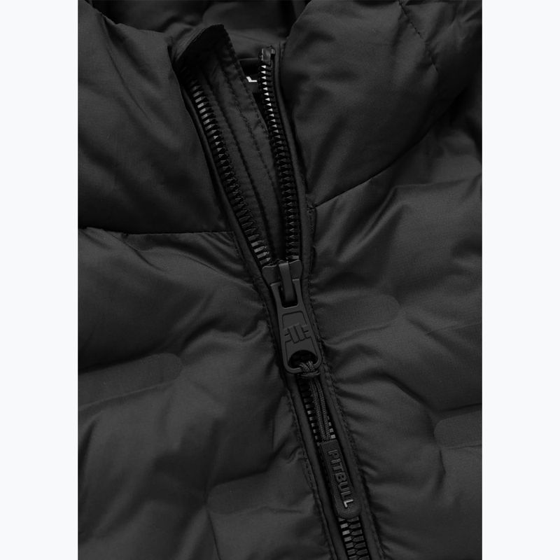 Férfi téli dzseki Pitbull Fisk Quilted Hooded black 7