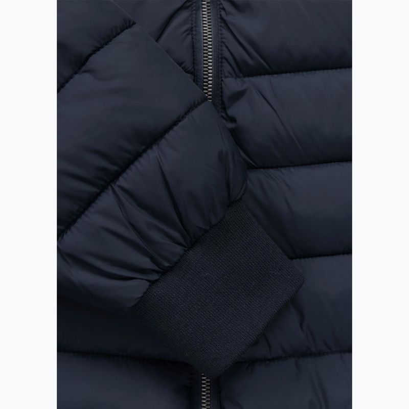 Férfi télikabát Pitbull Rubio Quilted Hooded dark navy/red 10