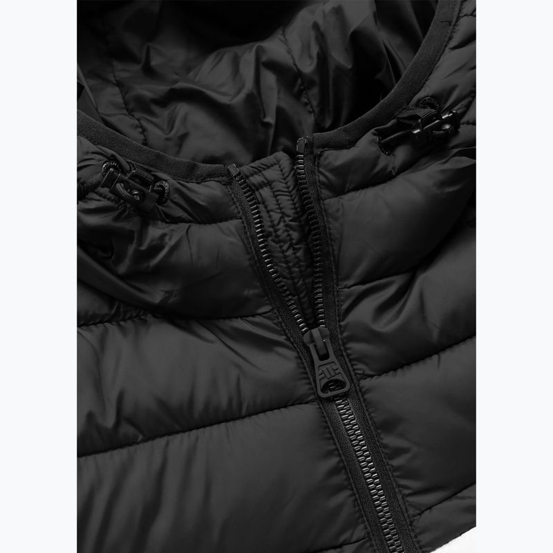 Férfi téli dzseki Pitbull Rubio Quilted Hooded black 7