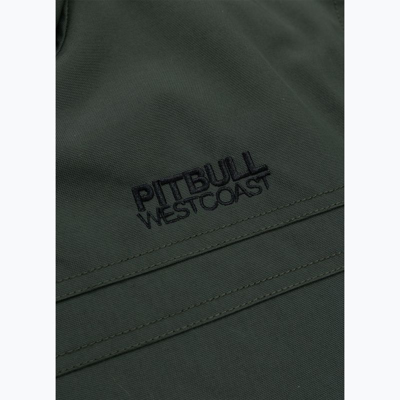 Férfi téli dzseki Pitbull Balboa 2 Hooded dark green 10