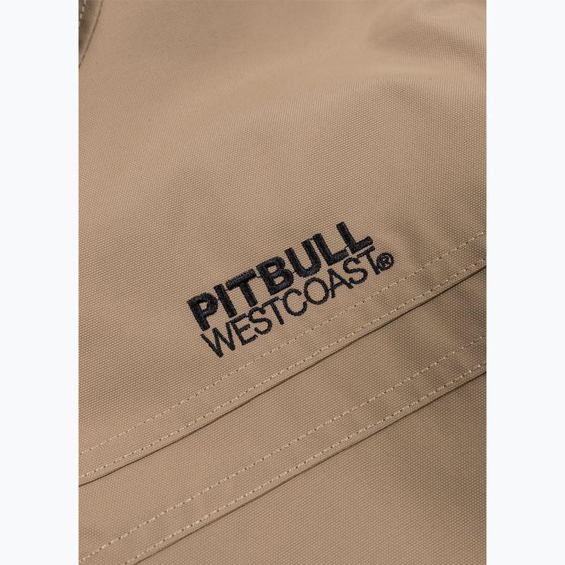 Férfi téli dzseki Pitbull Balboa 2 Hooded dark sand 9