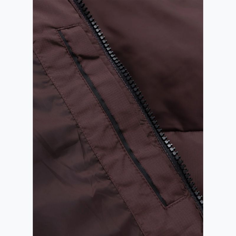 Férfi télikabát Pitbull Dillon Quilted Hooded burgundy 12