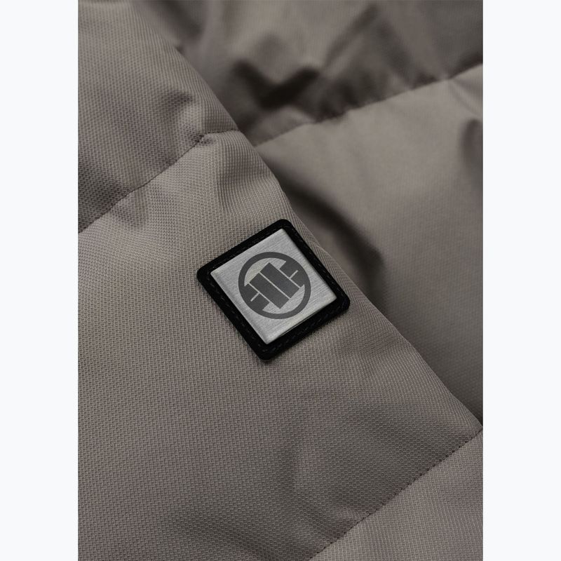 Férfi télikabát Pitbull Patton Quilted Hooded taupe 10