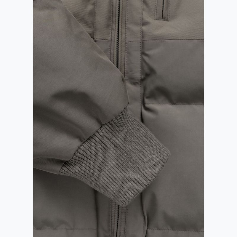 Férfi télikabát Pitbull Patton Quilted Hooded taupe 12