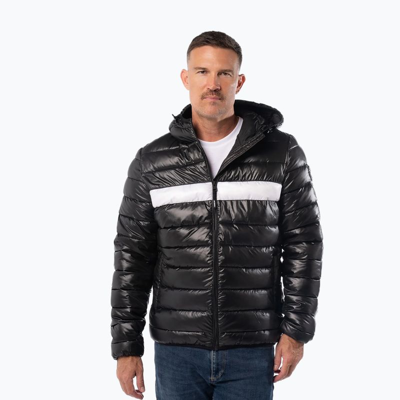 Férfi téli dzseki Pitbull Shatto Quilted Hooded black