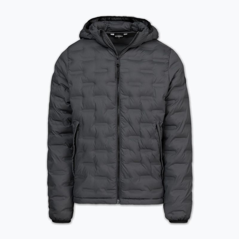 Férfi téli dzseki Pitbull Camino Quilted Hooded graphite 4