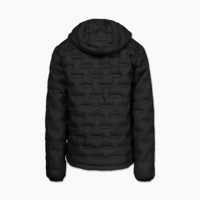Férfi téli kabát Pitbull Camino Quilted Hooded black 6