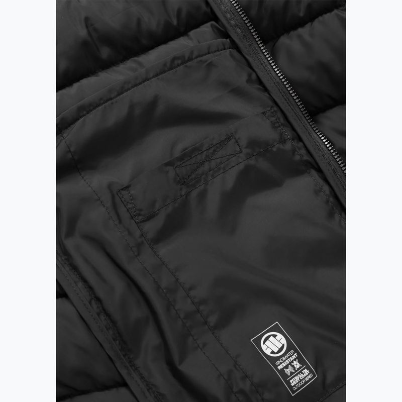 Férfi téli dzseki Pitbull Foothill Hooded Padded black 11