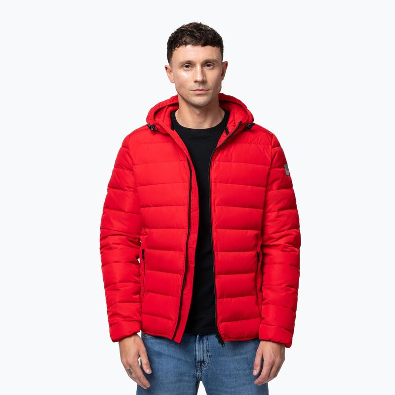 Férfi téli dzseki Pitbull Seacoast 3 Quilted Hooded 4