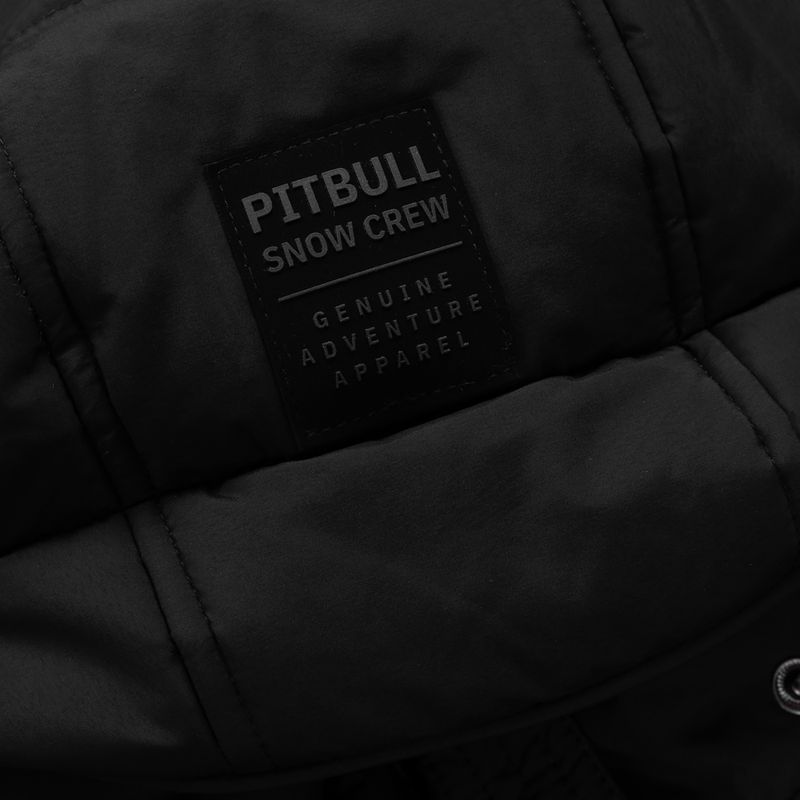 Férfi téli dzseki Pitbull Piedmont Quilted Hooded black 6