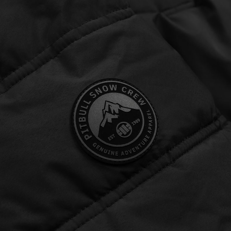 Férfi téli dzseki Pitbull Piedmont Quilted Hooded black 7
