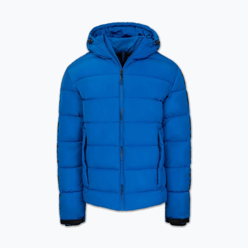 Férfi téli dzseki Pitbull Airway 4 Padded Hooded royal blue 5