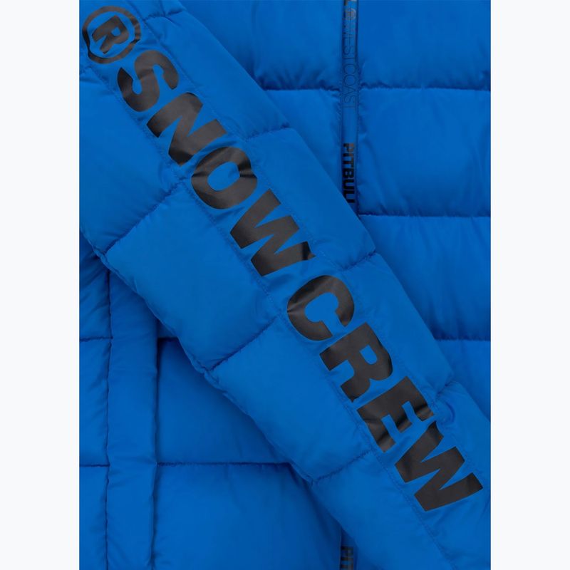 Férfi téli dzseki Pitbull Airway 4 Padded Hooded royal blue 11