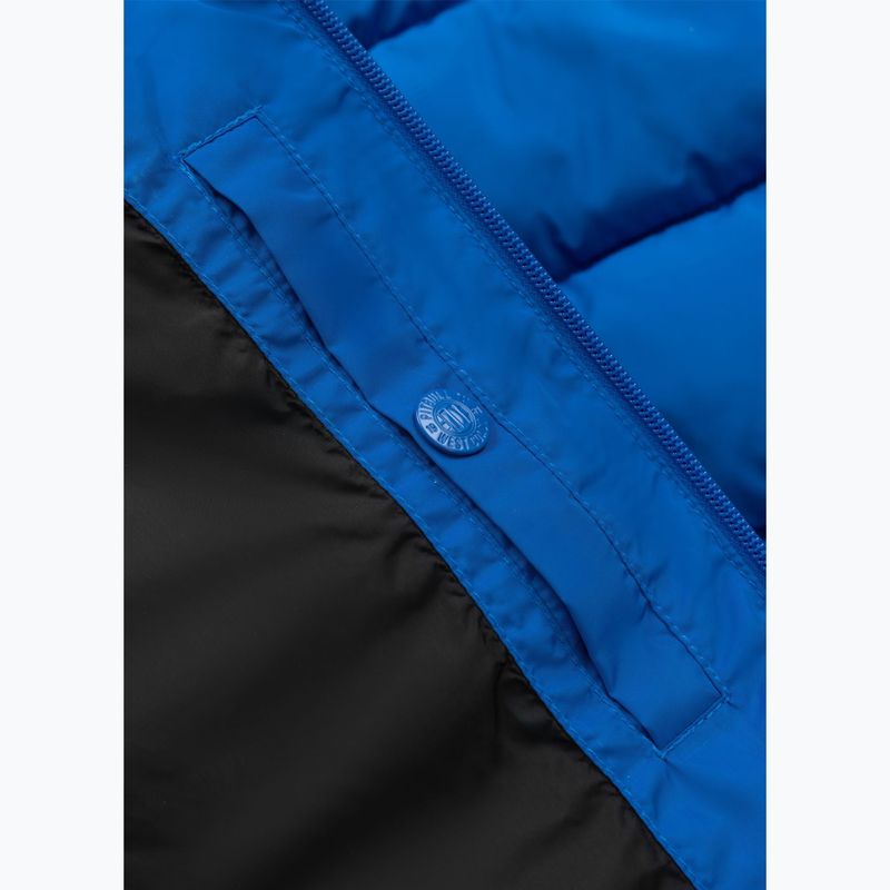 Férfi téli dzseki Pitbull Airway 4 Padded Hooded royal blue 14