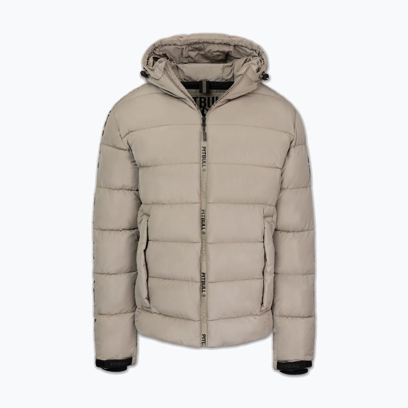 Férfi télikabát Pitbull Airway 4 Padded Hooded pale sand 7