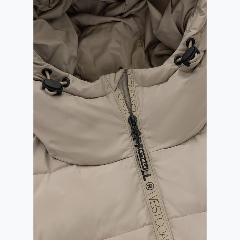 Férfi télikabát Pitbull Airway 4 Padded Hooded pale sand 9