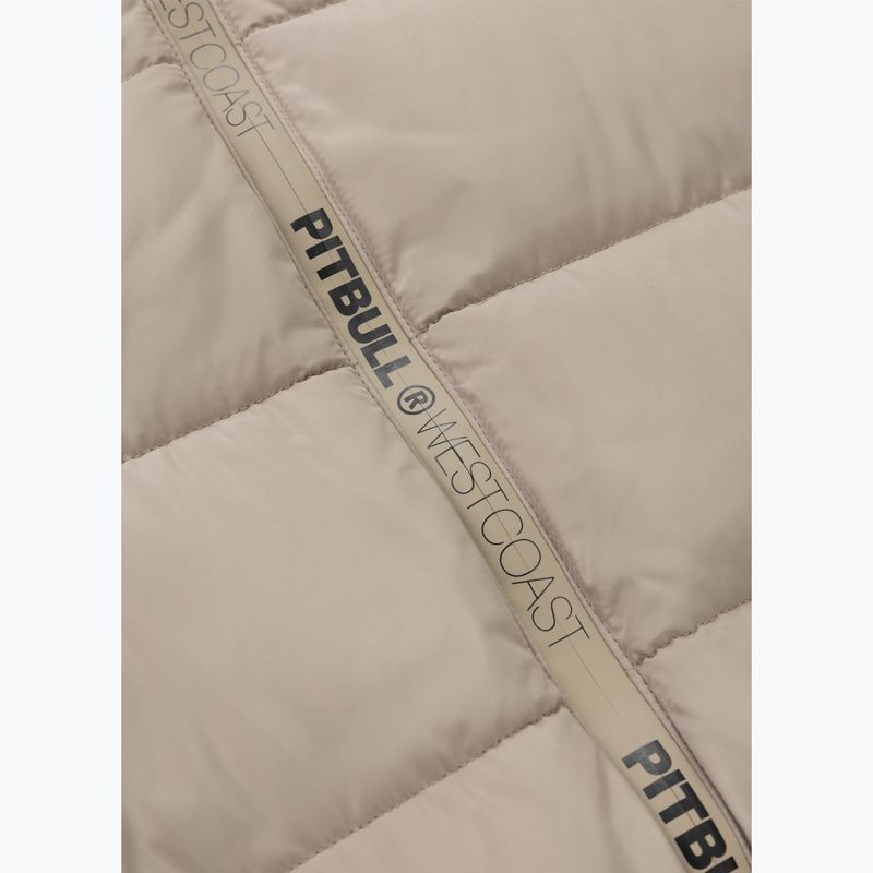 Férfi télikabát Pitbull Airway 4 Padded Hooded pale sand 11