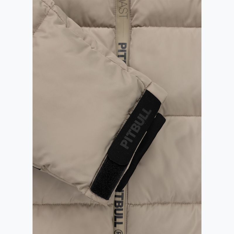 Férfi télikabát Pitbull Airway 4 Padded Hooded pale sand 12
