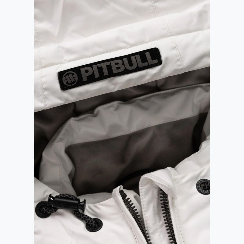 Férfi télikabát Pitbull Crestline Padded Hooded off white 10
