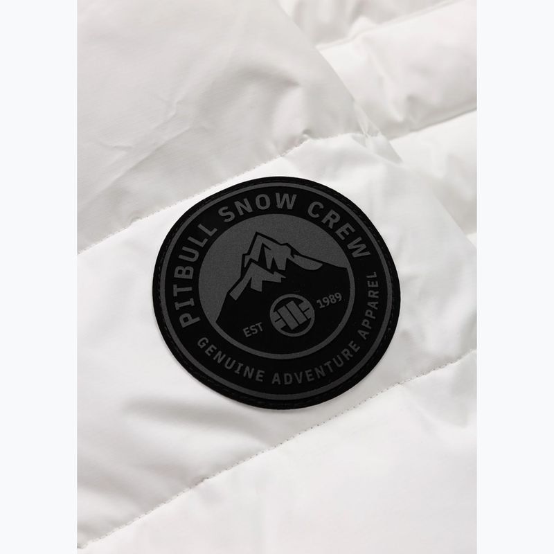 Férfi télikabát Pitbull Crestline Padded Hooded off white 12