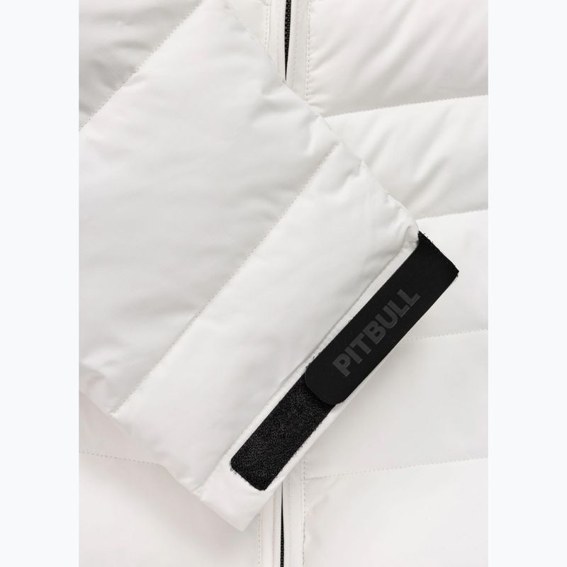 Férfi télikabát Pitbull Crestline Padded Hooded off white 13