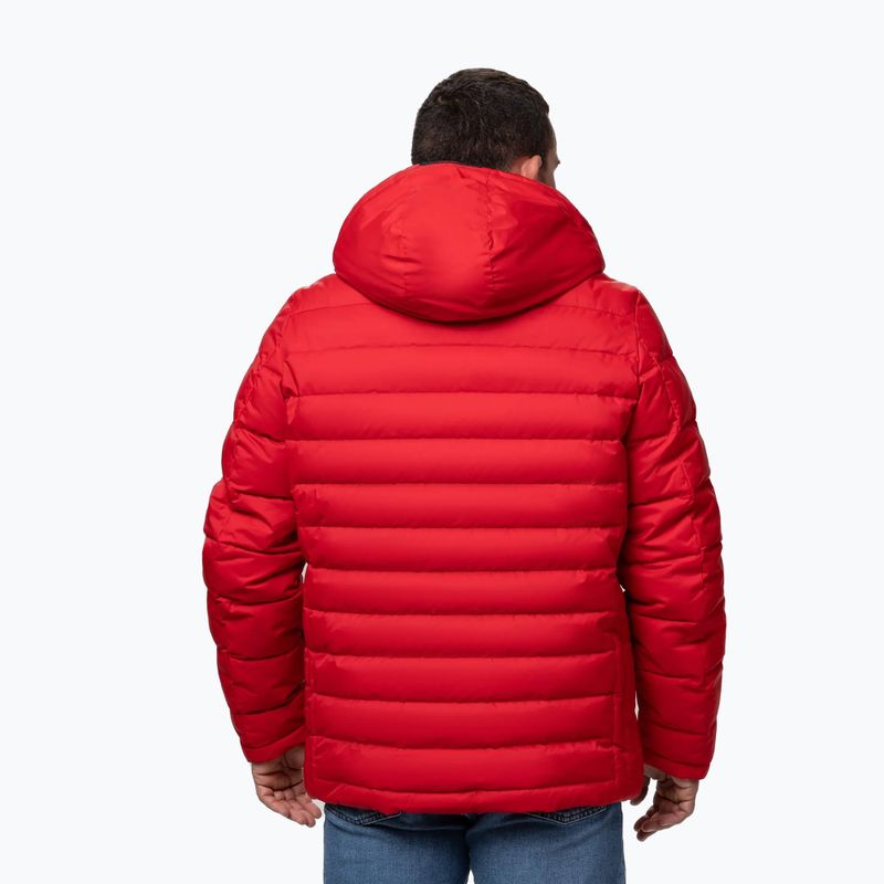 Férfi télikabát Pitbull Crestline Padded Hooded red 3