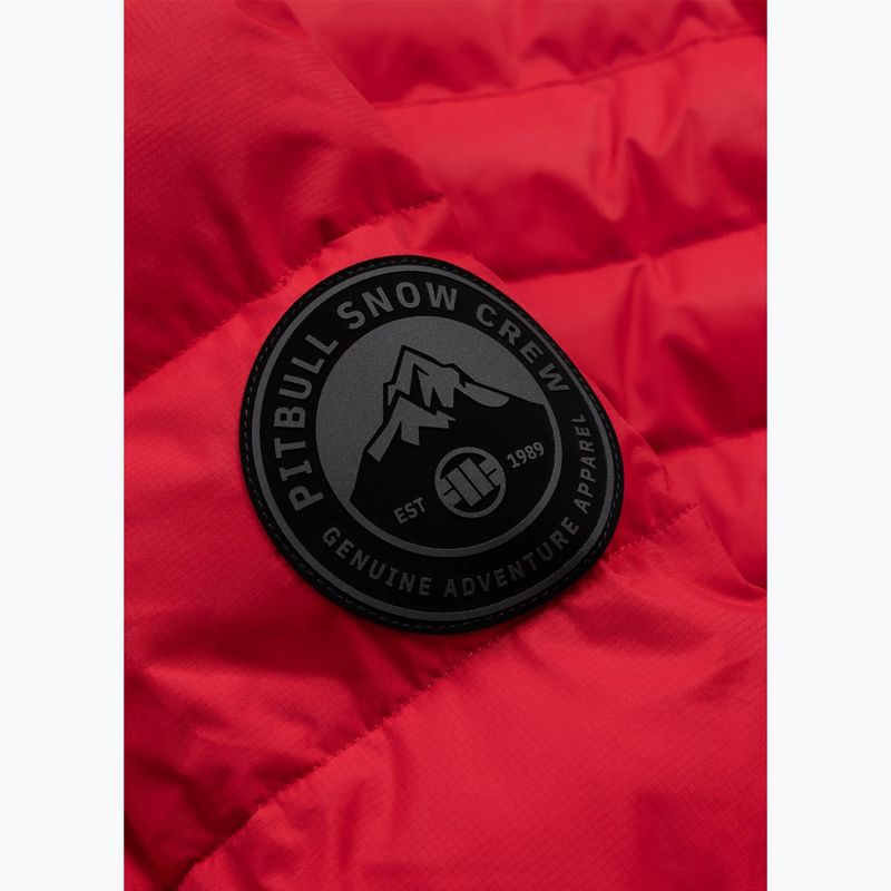 Férfi télikabát Pitbull Crestline Padded Hooded red 11