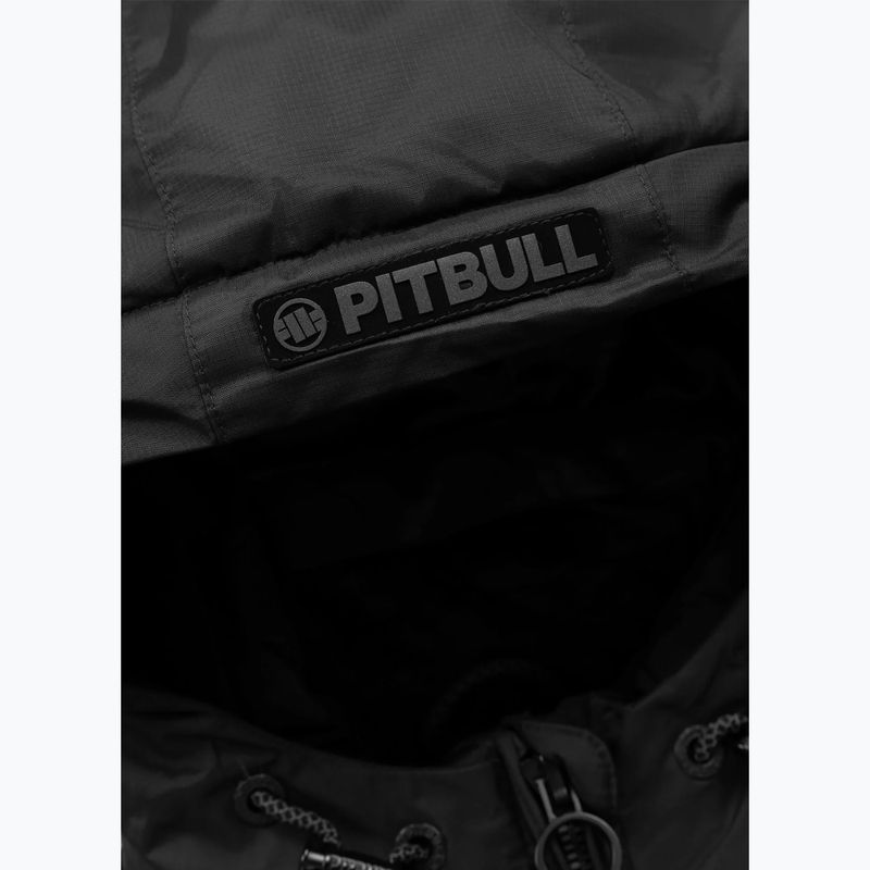 Férfi téli kabát Pitbull Crestline Padded Hooded black 9