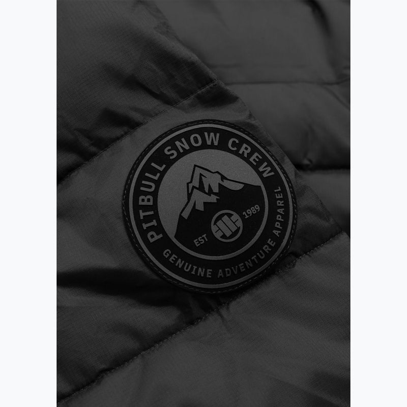 Férfi téli kabát Pitbull Crestline Padded Hooded black 10