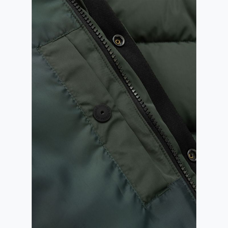 Női télikabát Pitbull Amalia párnázott kapucnis dark green 12