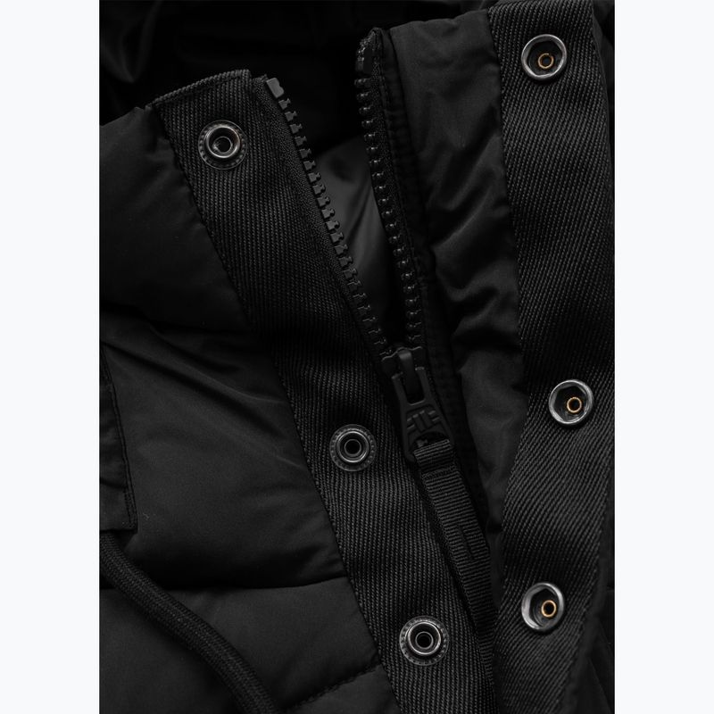 Női téli kabát Pitbull Amalia Padded Hooded black 8