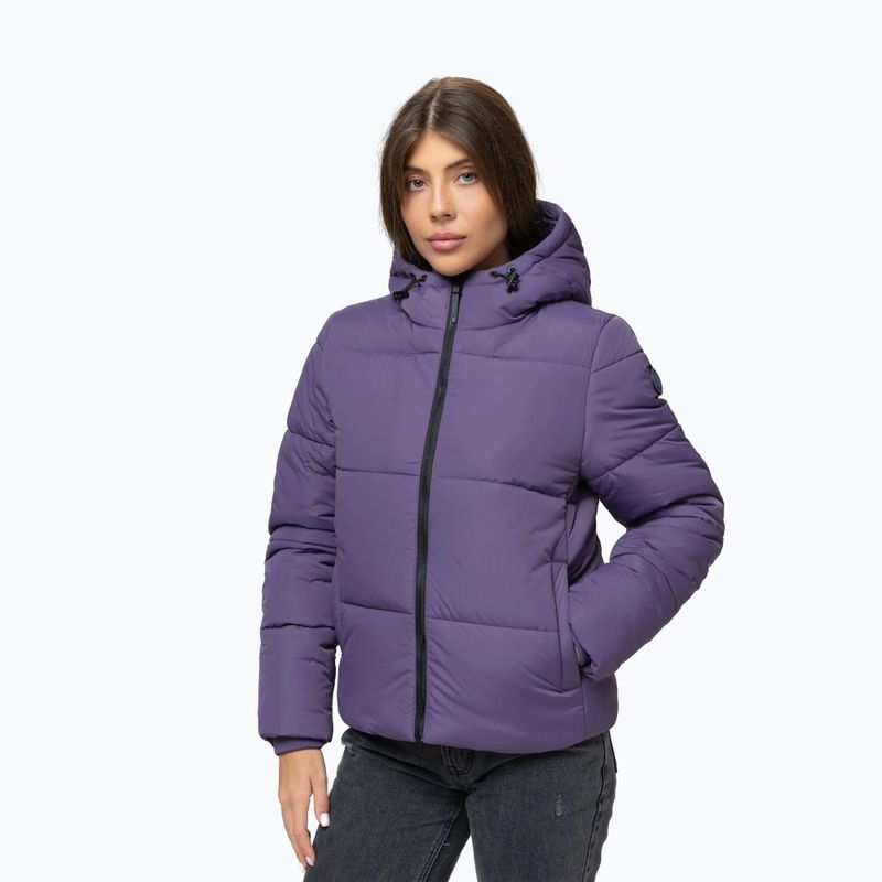 Női téli dzseki Pitbull Vista Quilted Hooded dusty grape