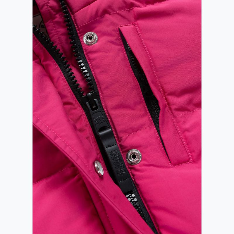 Női télikabát Pitbull Azalea Quilted Hooded raspberry red 11