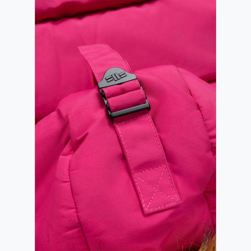 Női télikabát Pitbull Azalea Quilted Hooded raspberry red 12