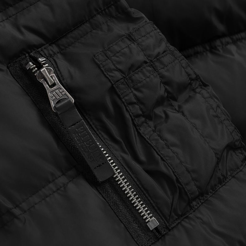 Női téli dzseki Pitbull Queenston Padded Hooded black 6