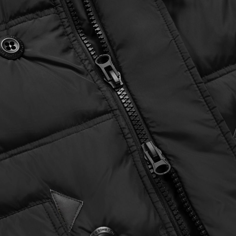 Női téli dzseki Pitbull Queenston Padded Hooded black 11