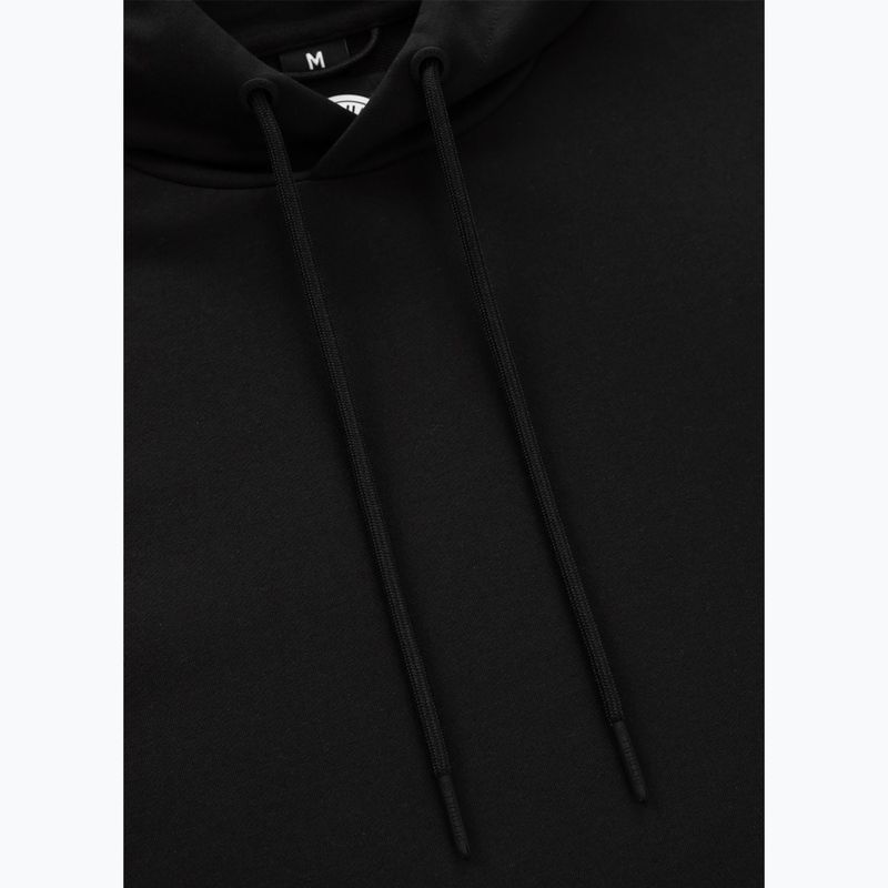 Férfi pulóver Pitbull Nugget Small Logo Hooded black 6