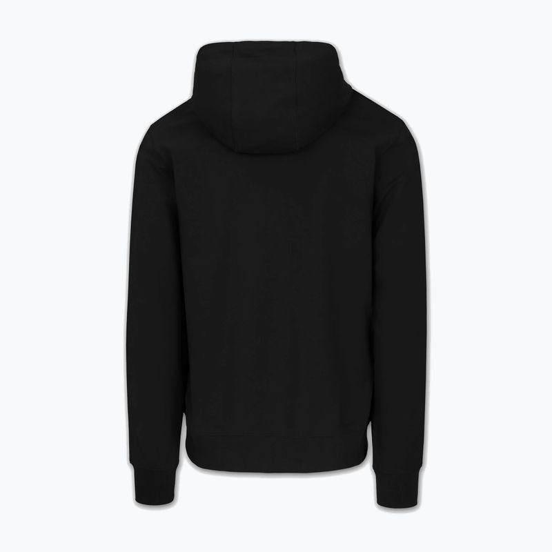 Férfi pulóver Pitbull Nugget Small Logo Hooded Zip black 6