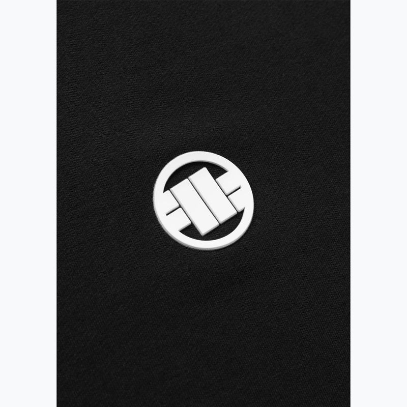 Férfi pulóver Pitbull Nugget Small Logo Hooded Zip black 10