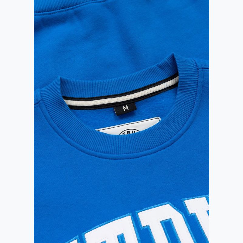 Férfi pulóver Pitbull Norton Crewneck azure blue 6